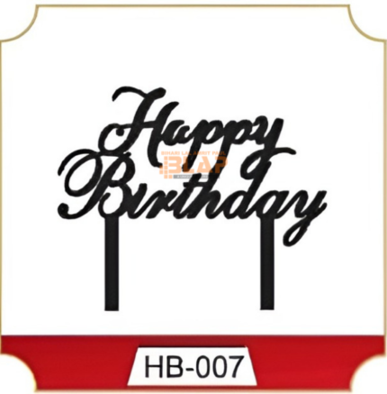 5″ Acrylic Topper