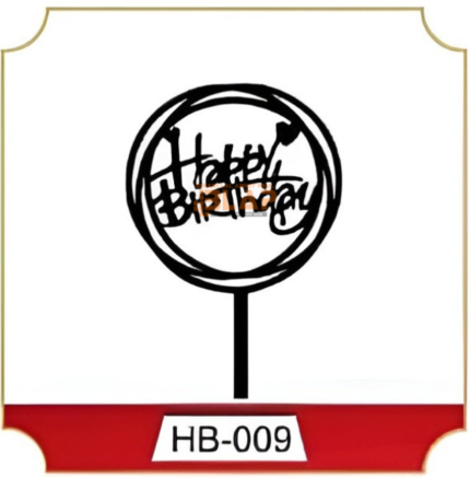 5″ Acrylic Topper