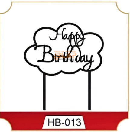 5″ Acrylic Topper