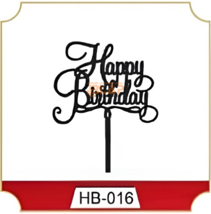 5″ Acrylic Topper