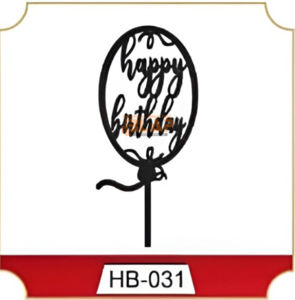 5″ Acrylic Topper