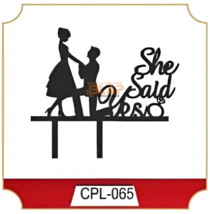 5″ Acrylic Topper