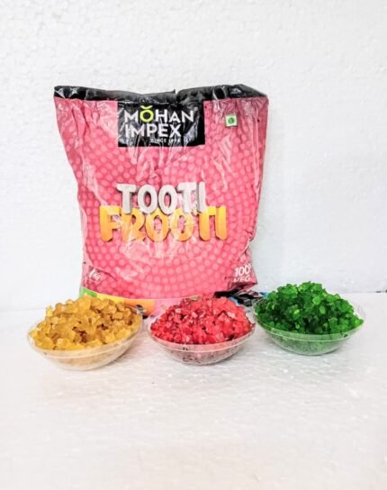 Mohan Impex Tooti Frooti Rs.1300 / carton15 kgs