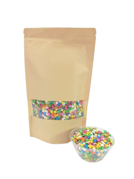 Coloured Stars Shape Sprinklers Thin (1 Kg Pack)