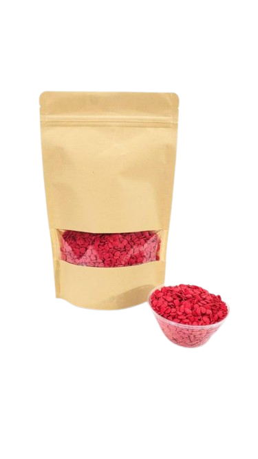 Red Colour Heart Shape Sprinklers (1 Kg Pack)