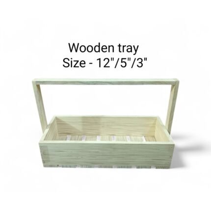 Wooden Tray Size – 12″/5″/3″ -Rs .165/pc ( moq 5pc)