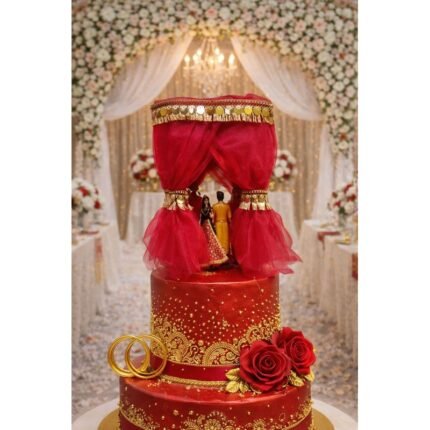 Mandap Cake Topper ( Net )