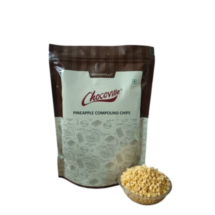 Chocoville Pineapple Flavoured Choco Chips (1 Kg )