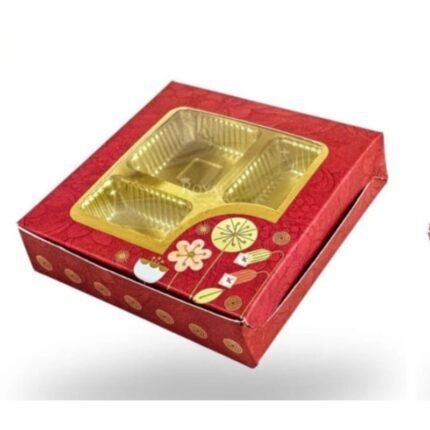 4 Cavity Chocolate Box  (1 Pc)