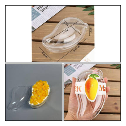 Mango Shape Pudding Cup  – Rs. 11 (1 Pc ) (MOQ 100Pcs)