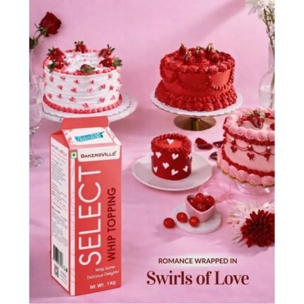 Select Whip Topping – Rs .108.34 (1kg pack) – Rs. 1300 (12kg box)