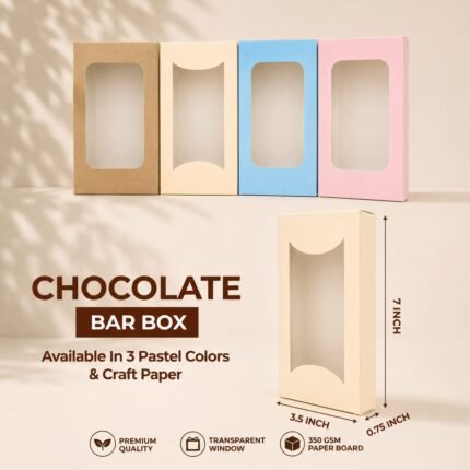 Chocolate Bar Box – Rs.5.50/pc (Moq 100pcs)