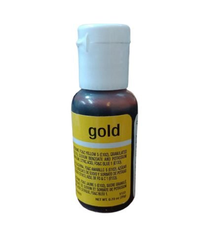 Chefmaster Gold Gel Colour (20gm)